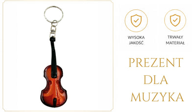 Brelok do Kluczy Skrzypce - ECK-0887