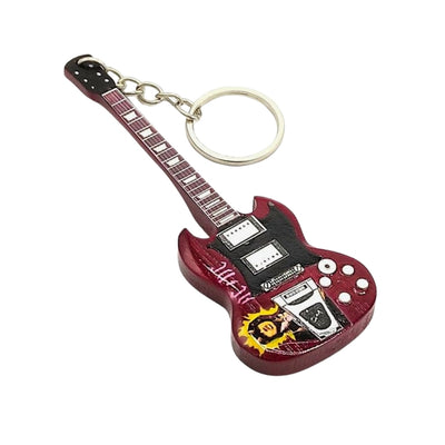 Brelok gitara w stylu AC/DC - Angus Young – Tribute - EGK-0597