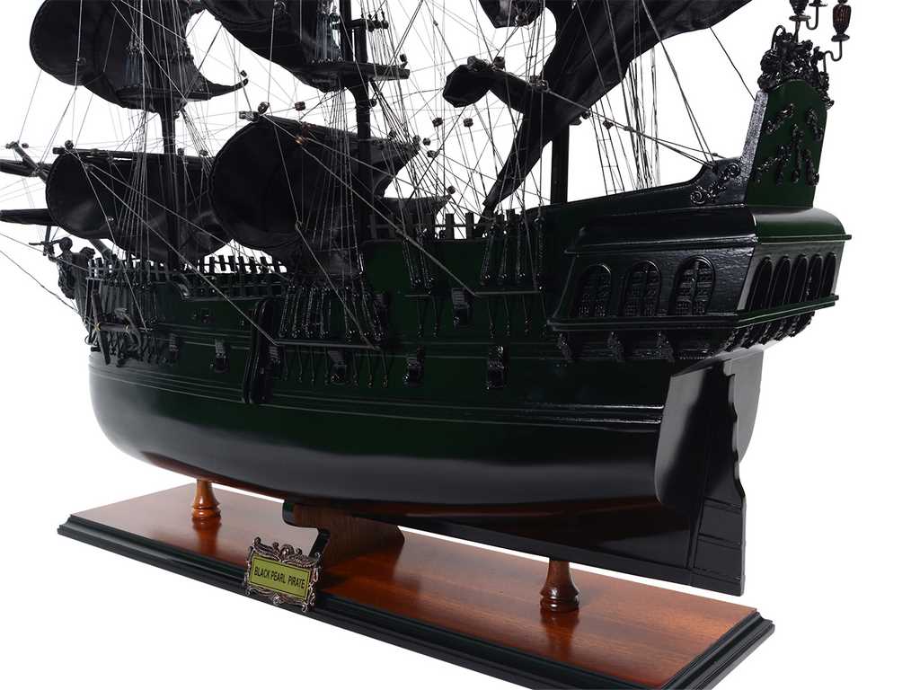 Czarna Perła model statku pirackiego - Długość 89cm - BP80R