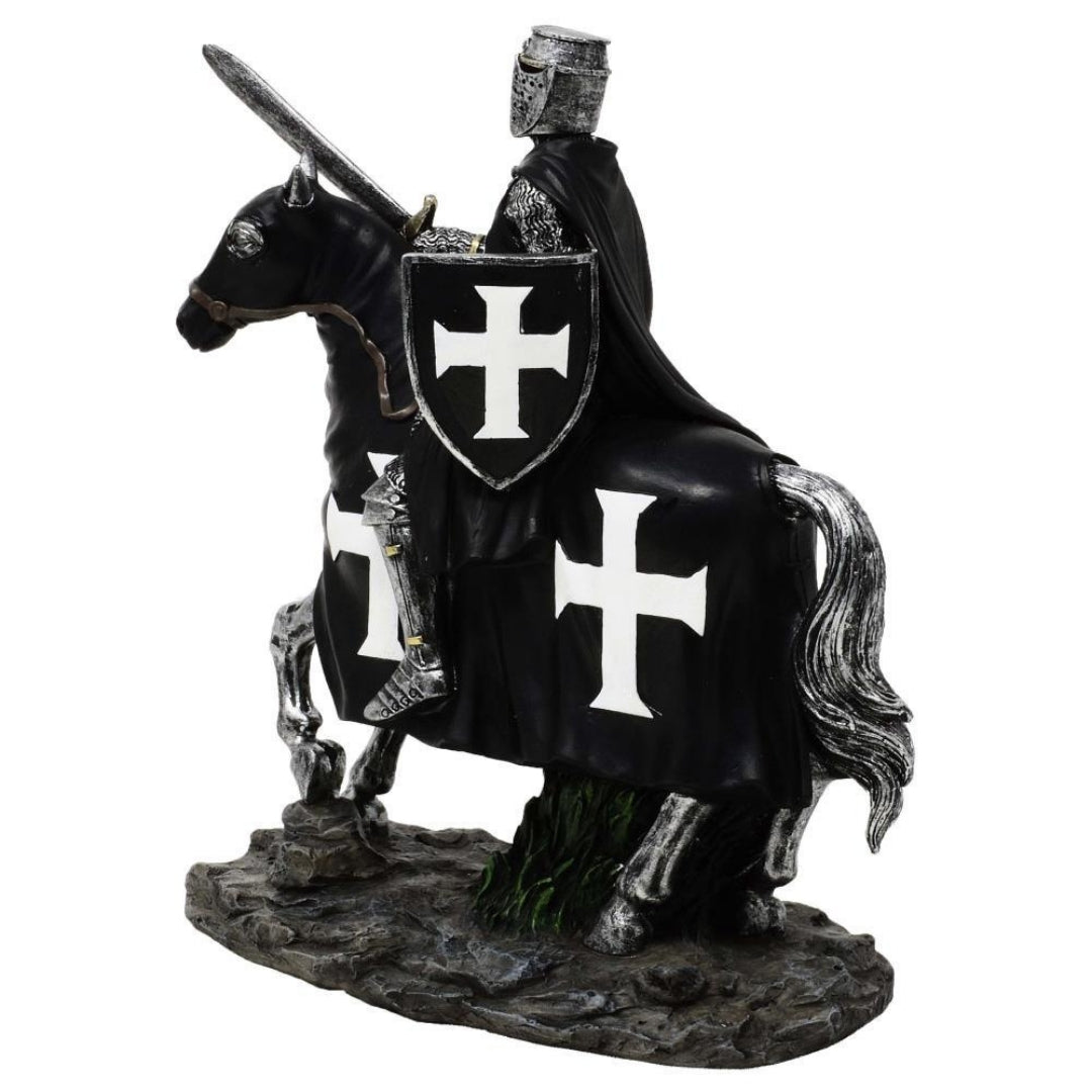 Figurka Dekoracyjna Rycerz na Koniu 22 cm - MC-23115