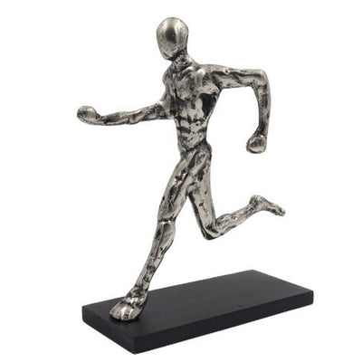Statuetka Biegacz Metalowa Figurka z Grawerem