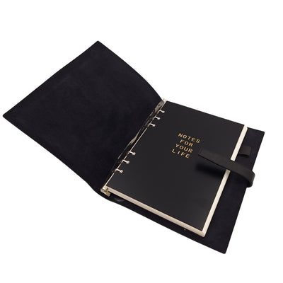 Elegancki Notes Skórzany A5 Vintage Retro z Zamknięciem – Pamiętnik Dziennik – EE4