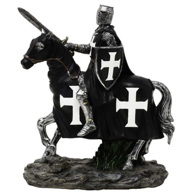 Figurka Dekoracyjna Rycerz na Koniu 22 cm - MC-23115