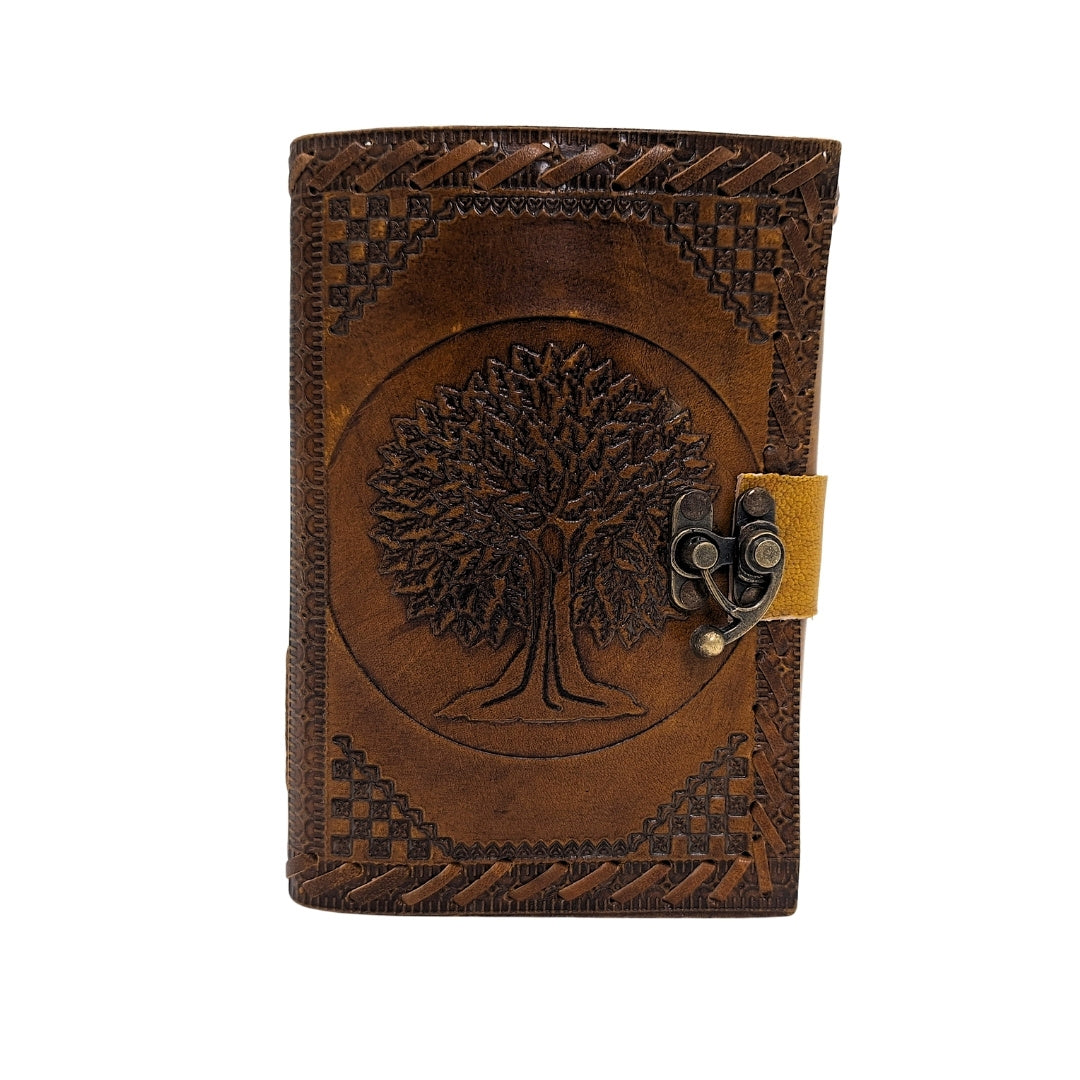 Notes Skórzany Vintage Retro 200 stron – Drzewo Życia - AH01