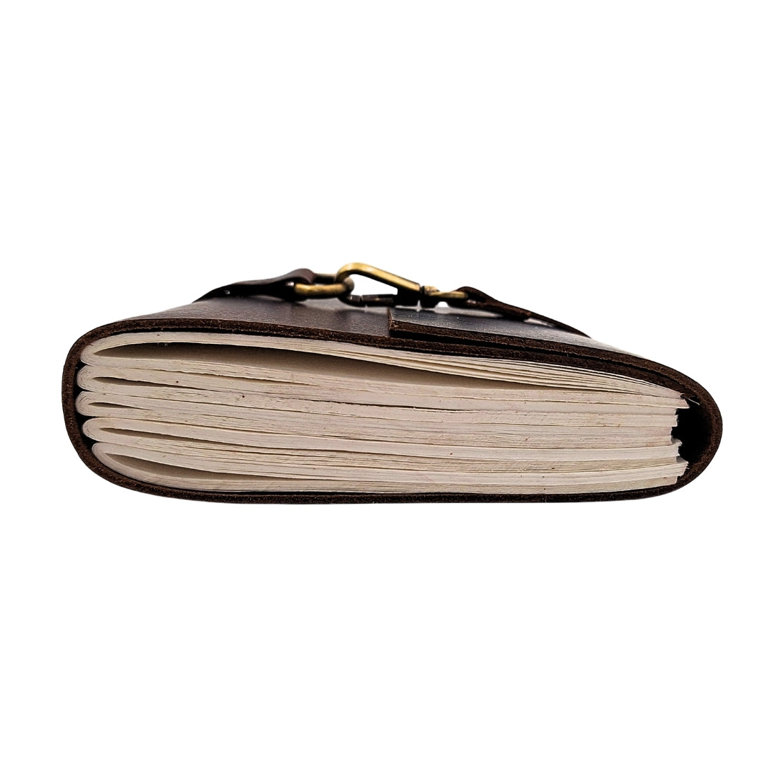 Elegancki Notes Skórzany Retro 200 stron Vintage - AH06
