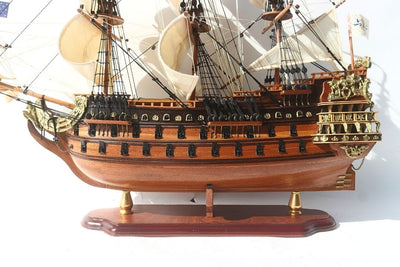 Luksusowy Model Żaglowca Statku Soleil Royal 65cm - SOL6, możliwość personalizacji grawerem