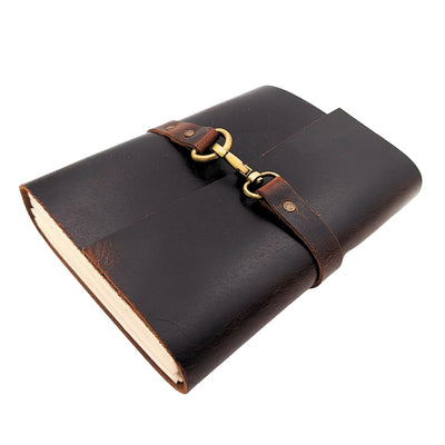 Elegancki Notes Skórzany Retro 200 stron Vintage - AH06