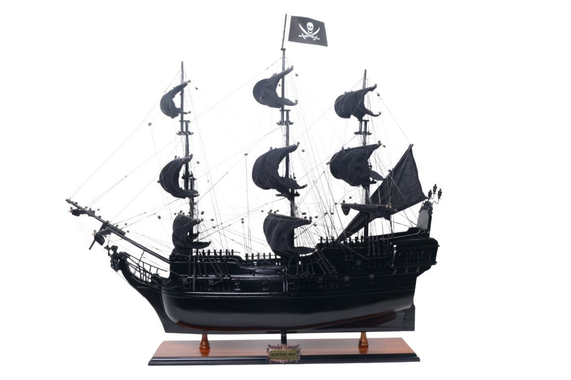 Czarna Perła model statku pirackiego - Długość 89cm - BP80R