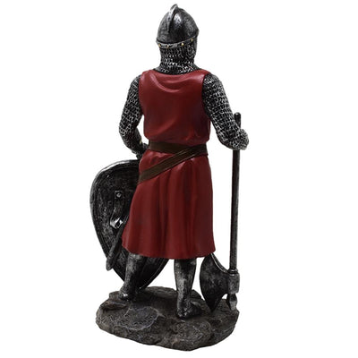 Figurka Rycerz Krzyżowiec 18,5 cm – Polyresin – MC-23133