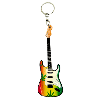Breloczek Gitara w stylu Bob Marley Reggae Gadżet - EGK-0641