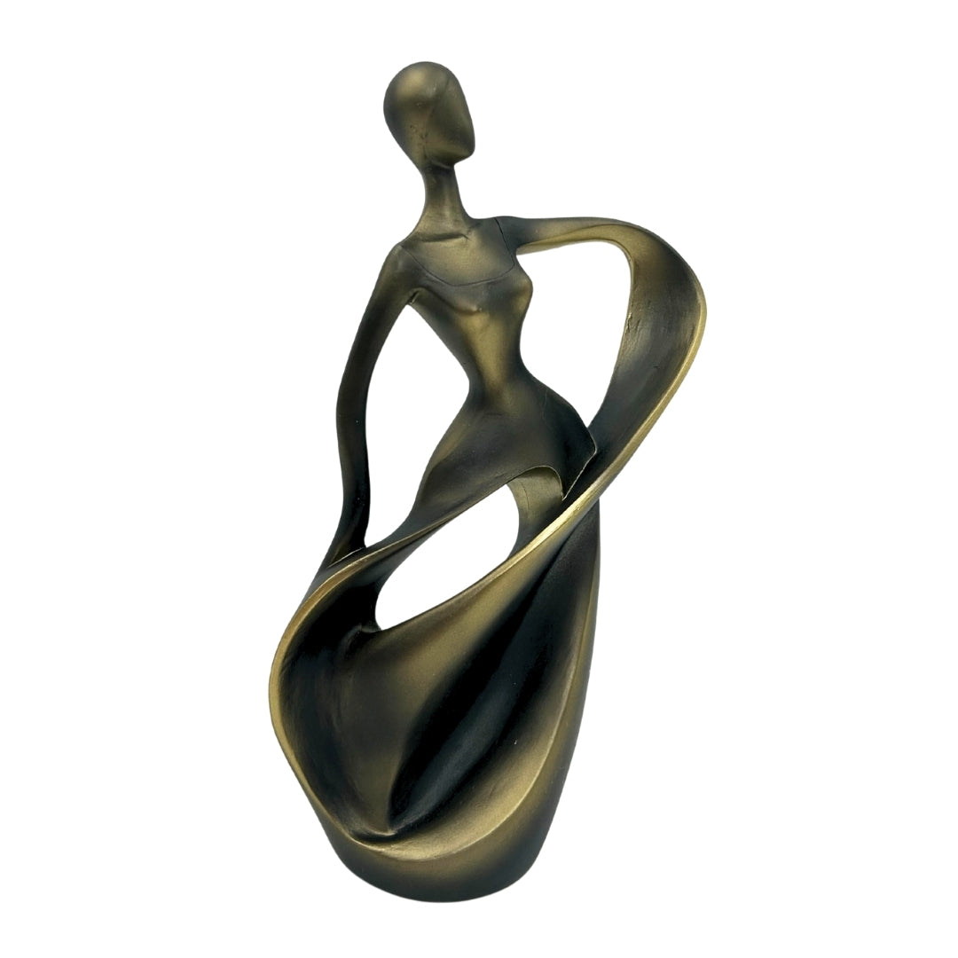 Figurka tancerka – Nowoczesna Dekoracja Abstrakcyjna 24cm - E44446