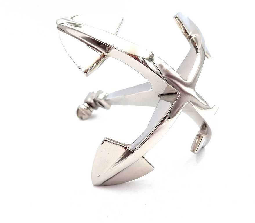 Kotwica Metalowa - Dekoracja marynistyczna - 20 cm - N-2988