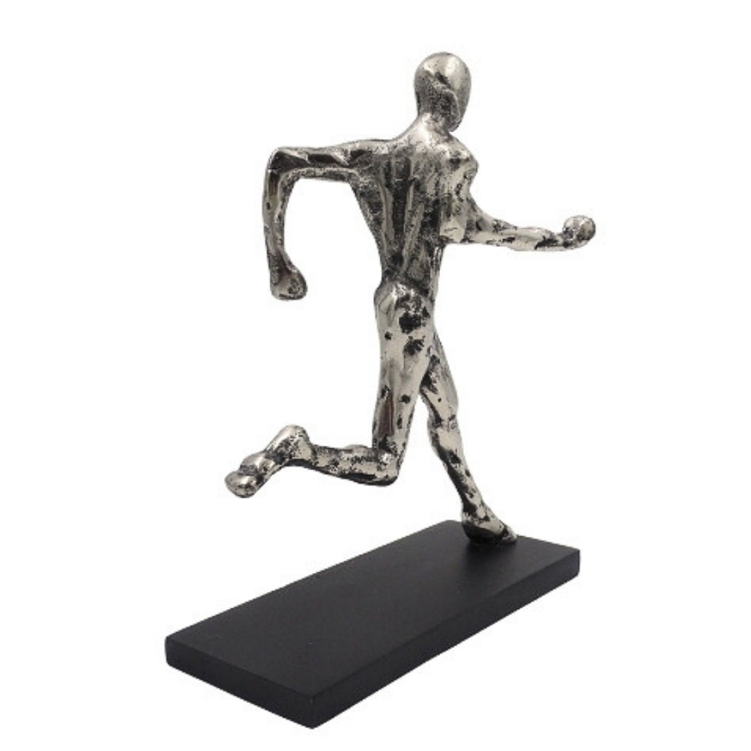 Statuetka Biegacz Metalowa Figurka z Grawerem