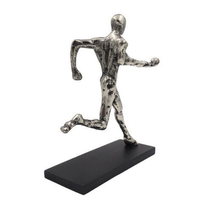 Statuetka Biegacz Metalowa Figurka z Grawerem
