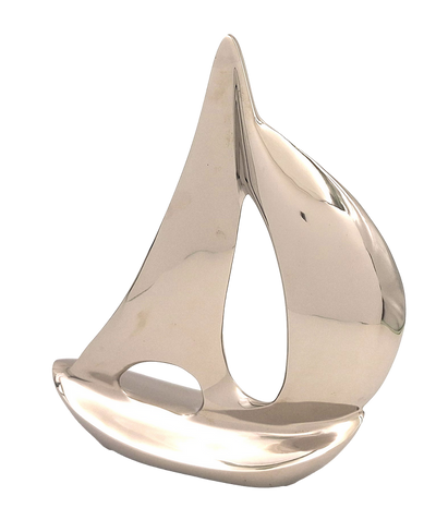 Duży model jachtu - metal - 36cm - N-1647