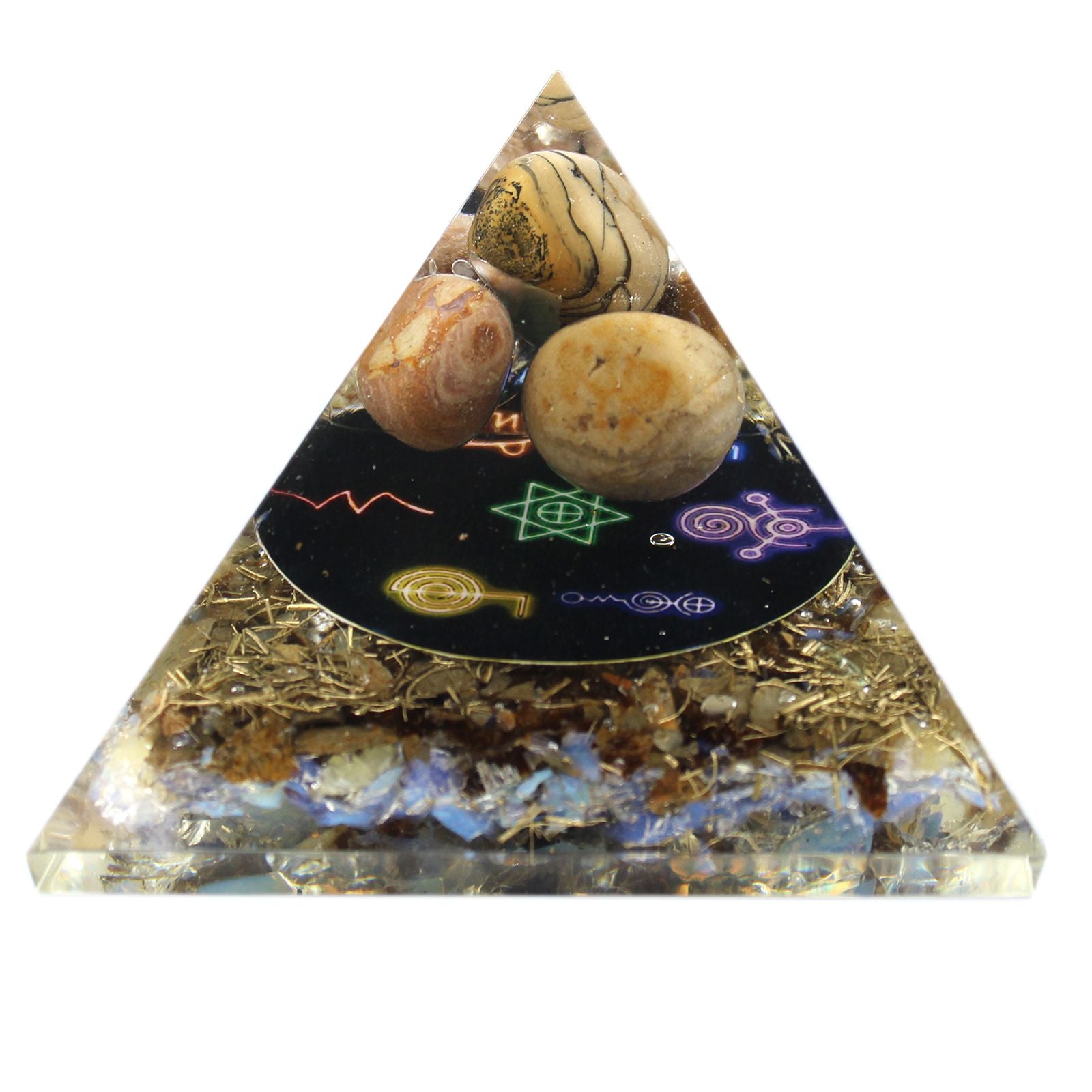 Orgonitowa Piramida Midnight Reiki