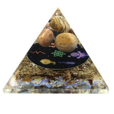 Orgonitowa Piramida Midnight Reiki