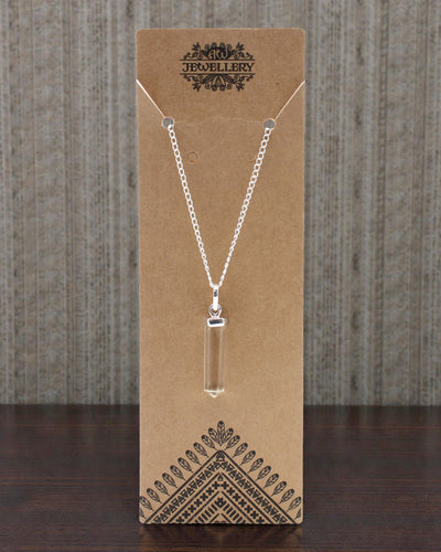 Crystal Point – Κλασικό κρεμαστό σημείου από ορεινό κρύσταλλο