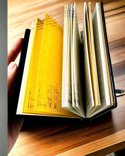 Vintage Ημερολόγιο "Δέντρο της Ζωής" A6 - Κομψό Ανάγλυφο Εξώφυλλο από Συνθετικό Δέρμα, 100 Σελίδες