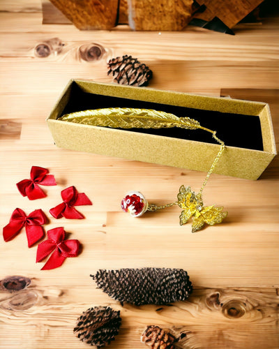 Δημιουργικός Μεταλλικός σελιδοδείκτης Βιβλίου Ρετρό Σελιδοδείκτης Vintage - Φτερό και Πεταλούδα σε Μπαρόκ Στυλ