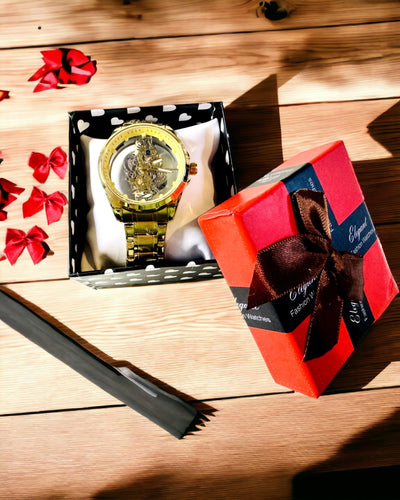 Ανδρικό Αθλητικό Ρολόι με Διπλής Όψης, Διαφανή Μηχανισμό Χαλαζία και Βραχιόλι από Αλουμίνιο – Ιδανικό για Δώρο. Προσωποποίηση με χάραξη