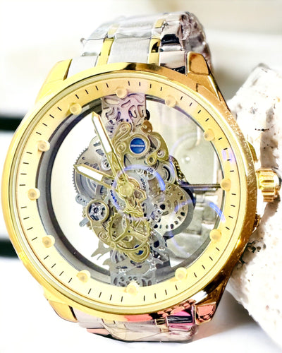 Ανδρικό Ρολόι Χαλαζία "Vision Sport" – Διπλής Όψης Διαφανές από Αλουμίνιο