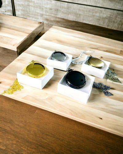 Χρυσό Ρολόι Τσέπης Vintage Στυλ με Δυνατότητα Χαρακτικής