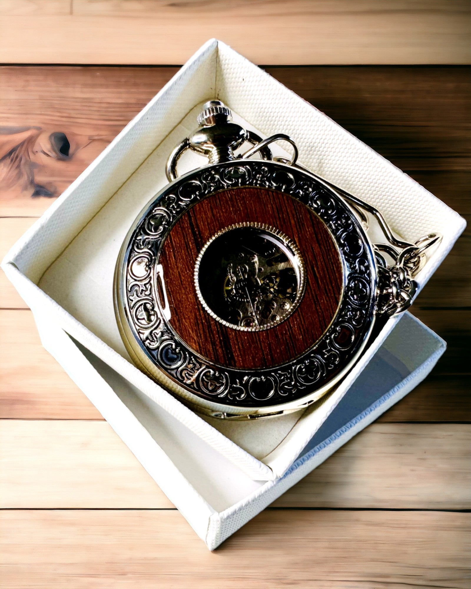 Ρολόι Τσέπης "Heritage Timekeeper" με Δυνατότητα Χαρακτικής