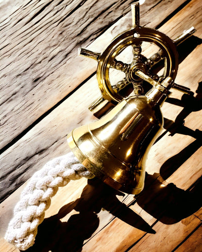 Κλασικό Τιμόνι - Κουδούνι Πόρτας "Nautica Lux"