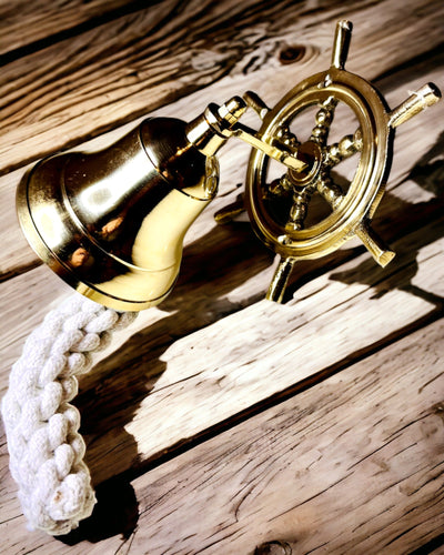 Κλασικό Τιμόνι - Κουδούνι Πόρτας "Nautica Lux"