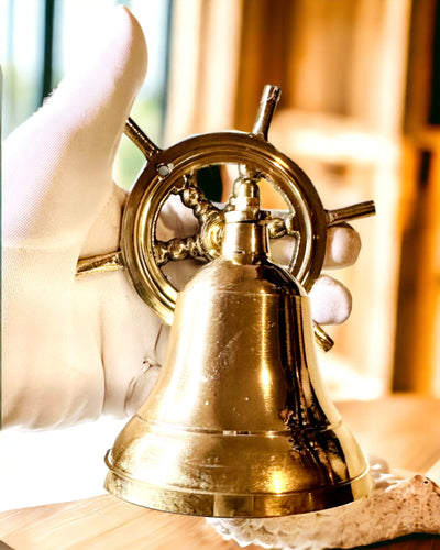 Κλασικό Τιμόνι - Κουδούνι Πόρτας "Nautica Lux"