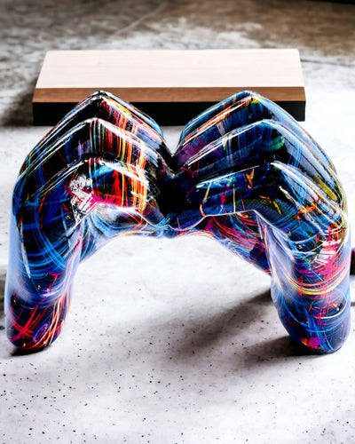 Καλειδοσκόπιο Καρδιά – Χειροποίητο Διακοσμητικό από Ρητίνη με Δυνατότητα Χαρακτικής