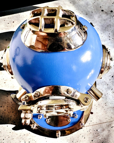 Κράνος Εξερευνητή Βυθών - Συλλεκτική Έκδοση με Δυνατότητα Χαρακτικής, 35 εκ., δώρο για πυροσβέστη ή δύτη