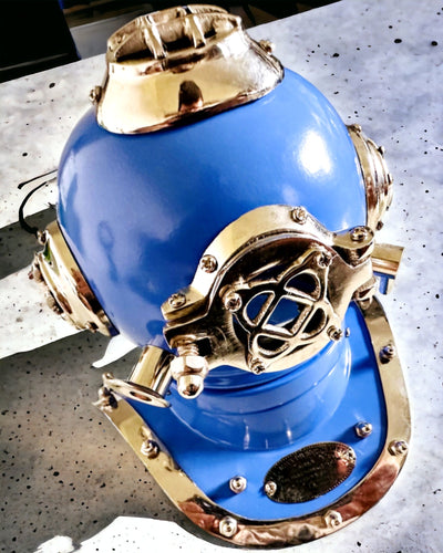 Κράνος Εξερευνητή Βυθών - Συλλεκτική Έκδοση με Δυνατότητα Χαρακτικής, 35 εκ., δώρο για πυροσβέστη ή δύτη