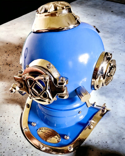 Κράνος Εξερευνητή Βυθών - Συλλεκτική Έκδοση με Δυνατότητα Χαρακτικής, 35 εκ., δώρο για πυροσβέστη ή δύτη