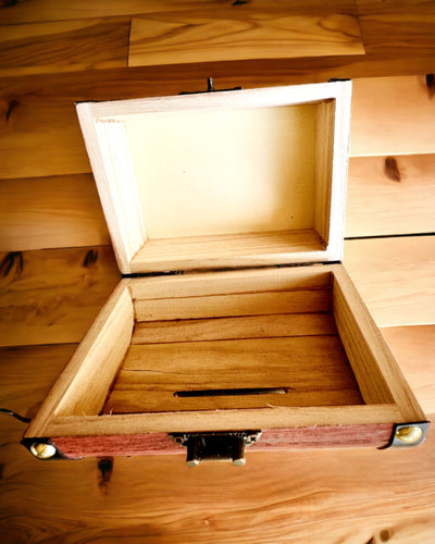 Μαγικό Σεντούκι Θησαυρού - Κουμπαράς, εξατομίκευση με χάραξη