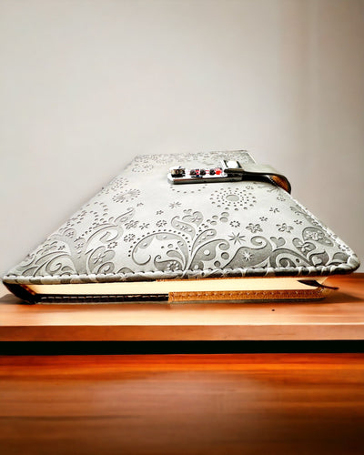 Αποκλειστικό Σημειωματάριο, δέρμα PU, A5 με Κλειδαριά Συνδυασμού - "Secret Journal", εξατομίκευση με χάραξη