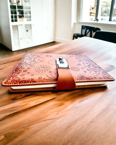 Αποκλειστικό Σημειωματάριο, δέρμα PU, A5 με Κλειδαριά Συνδυασμού - "Secret Journal", εξατομίκευση με χάραξη