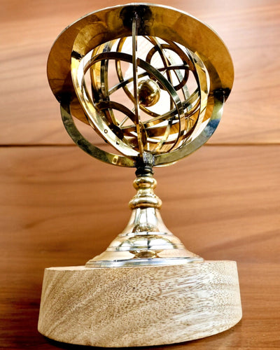 Astrolabium Artis - Χειροποίητο με Επιλογή Χαράγματος, διακόσμηση για το γραφείο, premium