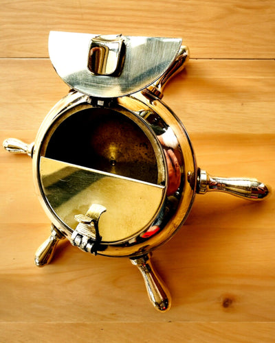 Ορειχάλκινο Σταχτοδοχείο Καπετάνιου - επιλογή εξατομίκευσης για δώρο με χάραξη, χειροποίητο