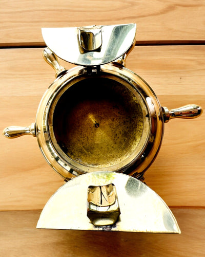 Ορειχάλκινο Σταχτοδοχείο Καπετάνιου - επιλογή εξατομίκευσης για δώρο με χάραξη, χειροποίητο