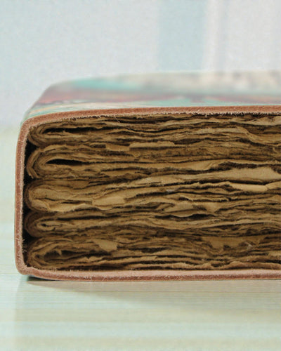 Skórzany Notatnik Motyl Inspiracji Never Hide Your Wings – 13 × 18 cm