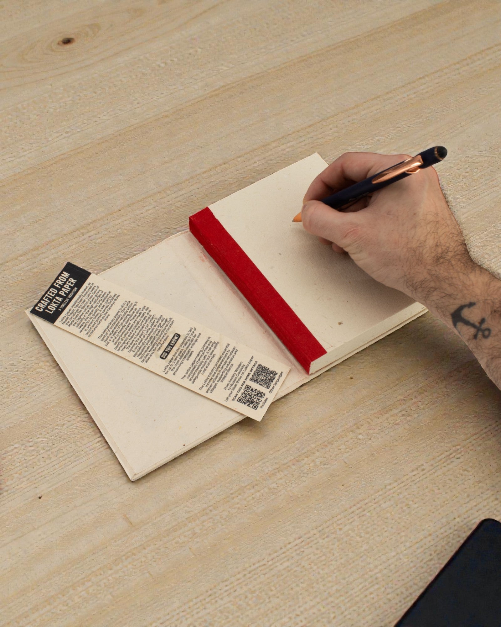 Μεσαίο σημειωματάριο Λόκτα με φύλλα Μπόντι (15 x 12 cm) – 45 φύλλα (ποικιλία σχεδίων)