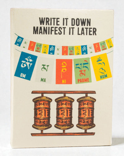 Μεγάλο Σημειωματάριο Lokta Έμπνευσης – Σημείωσέ το (21 x 15 cm, 45 φύλλα)