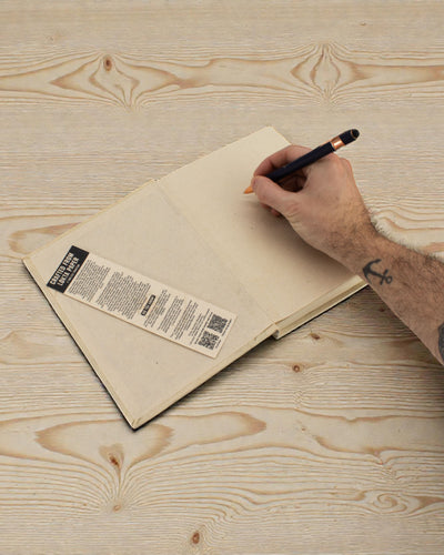 Duży Notatnik Lokta Inspiracje – Oddech (45 kartek, 21 x 15 cm)