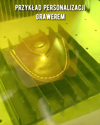 Vintage Look - Szklana Soczewka Powiększająca z Skórzanym Etui, możliwość personalizacji grawerem