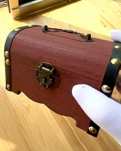 Μαγικό Σεντούκι Θησαυρού - Κουμπαράς, εξατομίκευση με χάραξη