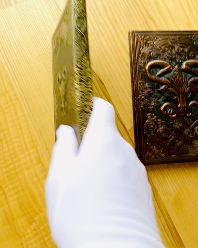 Μαγικό Σημειωματάριο, σημειωματάριο "Boski Byk" - Κομψή και Μοναδική Χαρτική, εξατομίκευση με χάραξη