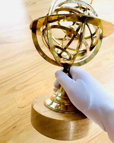 Astrolabium Artis - Χειροποίητο με Επιλογή Χαράγματος, διακόσμηση για το γραφείο, premium