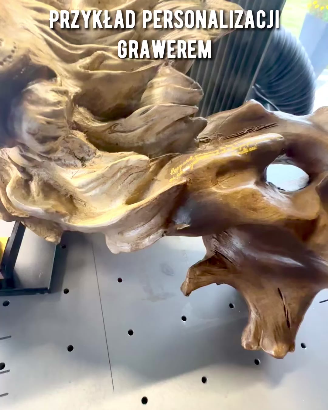 "Wilczy Duch" – Διακοσμητικό Αγαλματίδιο με δυνατότητα εξατομίκευσης με χάραξη, για δώρο